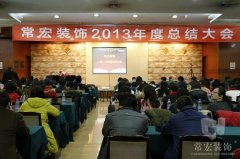 常宏裝飾2013年度總結(jié)大會(huì)圓滿召開(kāi)
