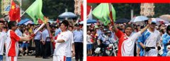 奧運(yùn)圣火抵達(dá)惠州，旭日集團(tuán)總經(jīng)理，常宏公司董事長(zhǎng)楊勛擔(dān)任火炬手